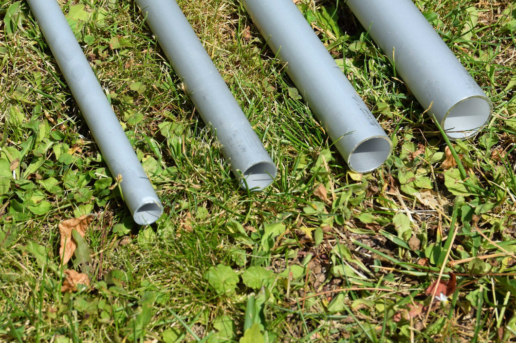 Bodenanker aus Aluminiumrohr für Balifahnen - Teleskopstangen