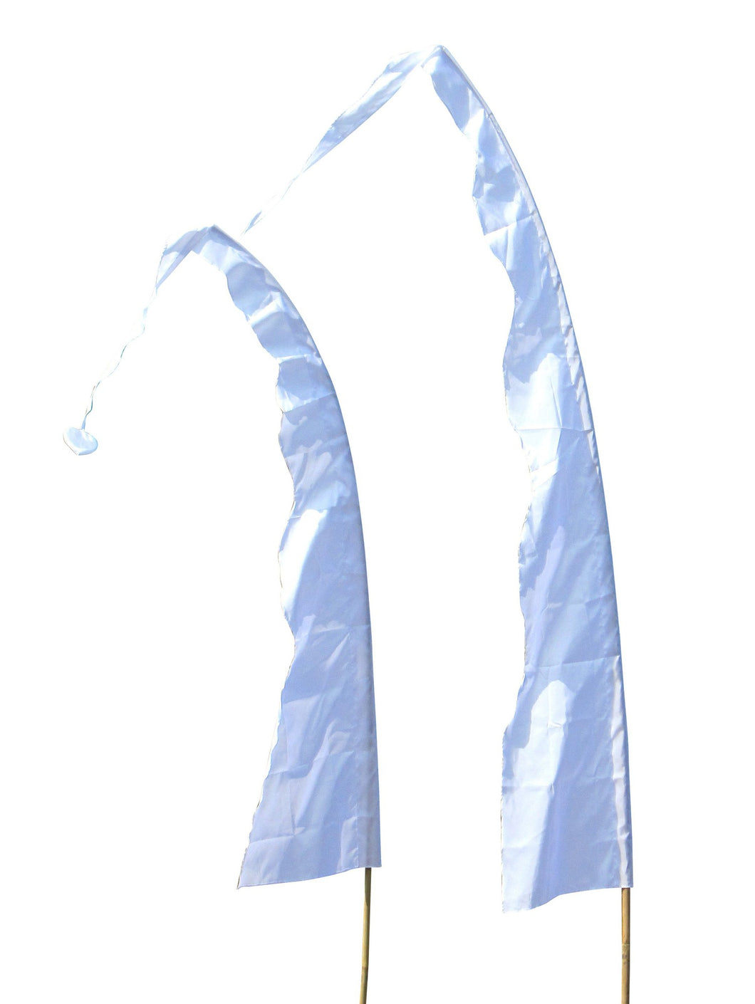 Balifahne WAVE weiss, Bali Flag, Gartenfahne, Strandfahne, balinesische Fahne, Umbul Umbul, Indonesische Tempelfahne, Gebetsfahne, Asienfahne, Gartendekoration
