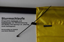 Charger l&#39;image dans la galerie, Drapeau dragon en tissu DRAGON avec pointe en forme de cœur, différentes couleurs
