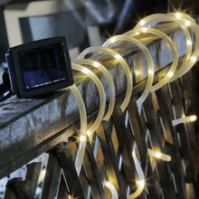 Charger l&#39;image dans la galerie, Solar-Lichterschlauch mit 50 LEDs, ca. 7 Meter Länge
